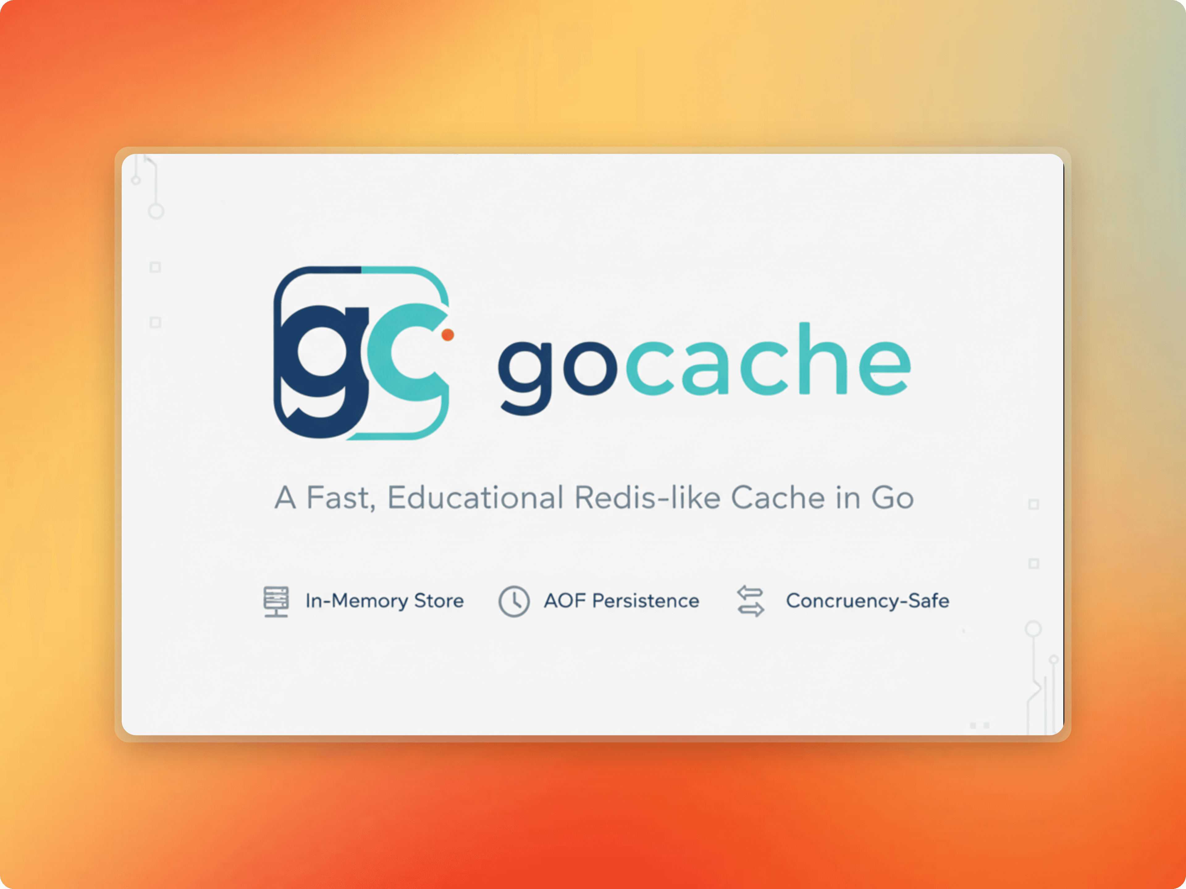 Gocache project cover