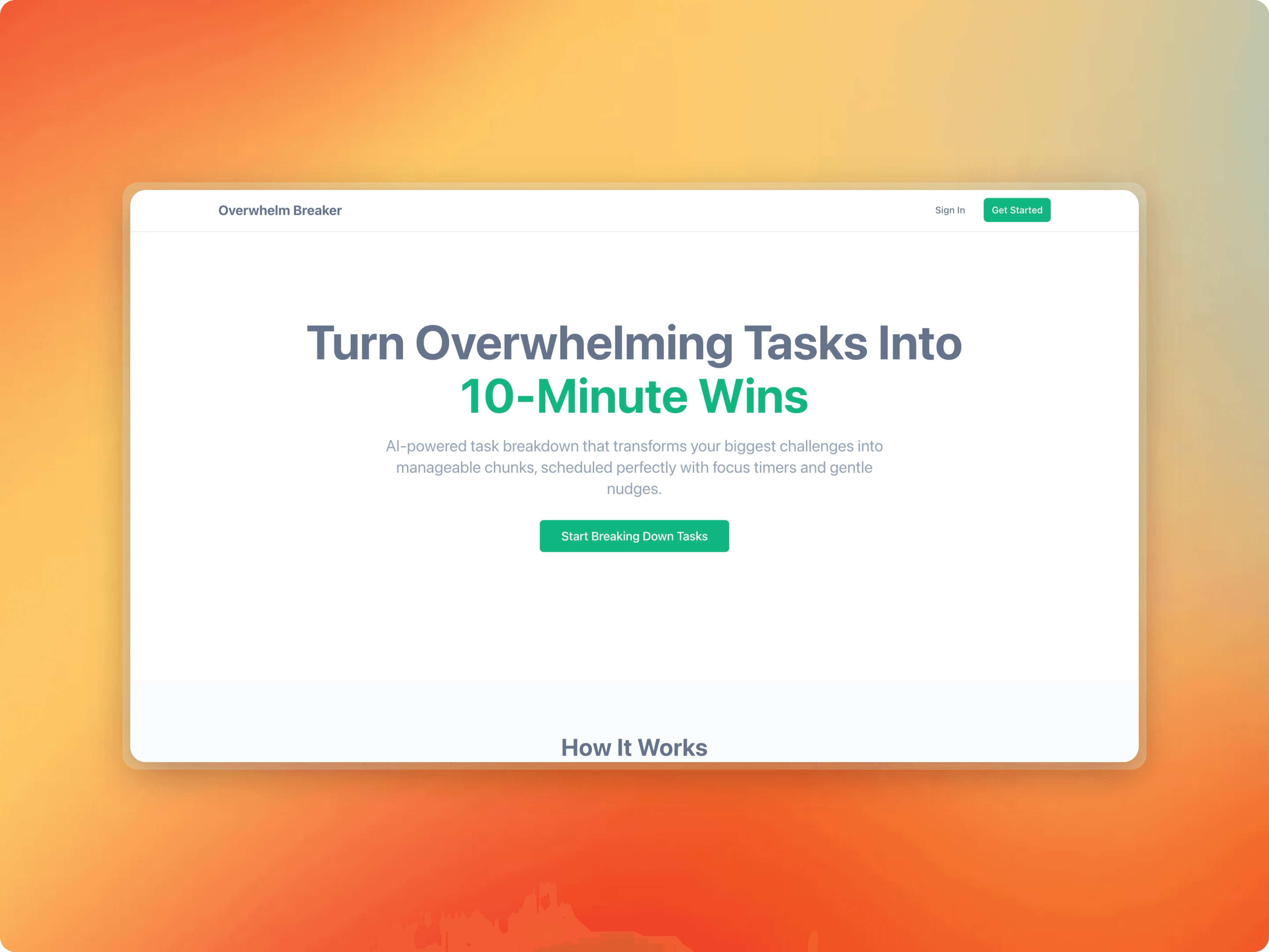 Overwhelm Breaker project cover