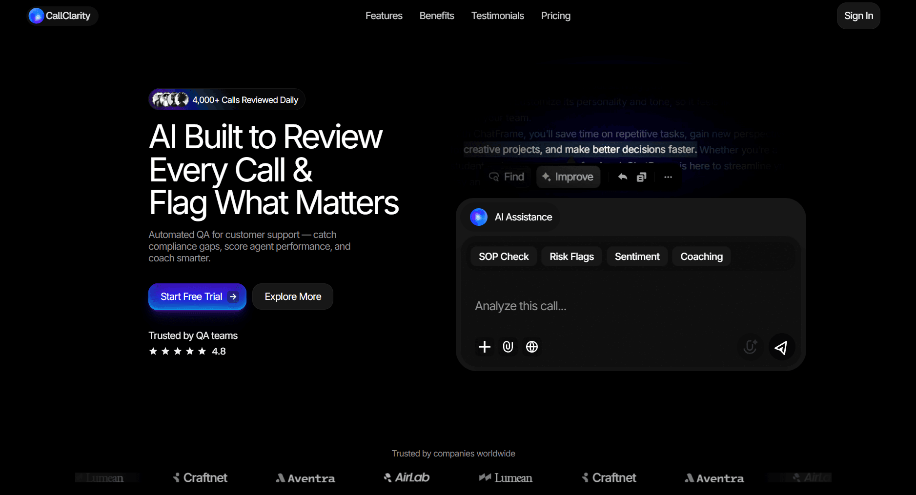 CallClarity project cover