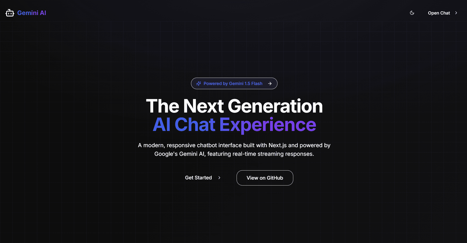 AI Chatbot project cover