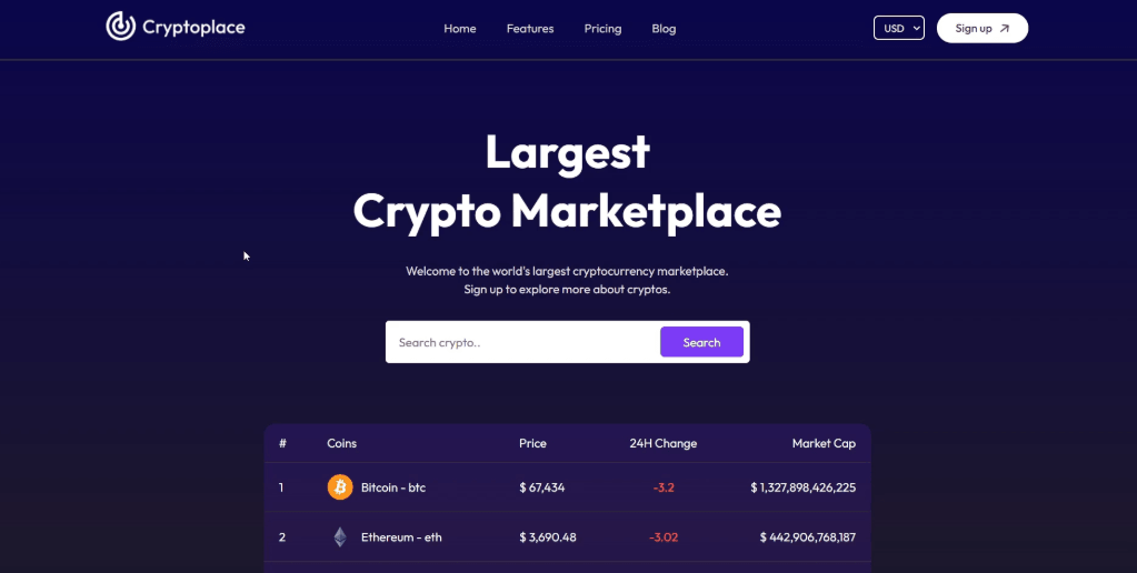 CryptoPlace